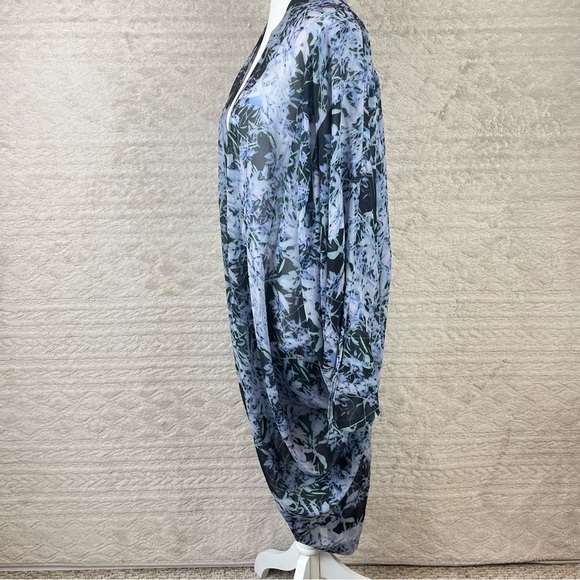 City Chic Kimono Duster size xl Forest Print - Picture 7 of 13